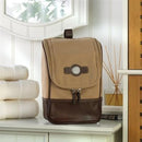 Personalized Canvas and Leather Travel Kit