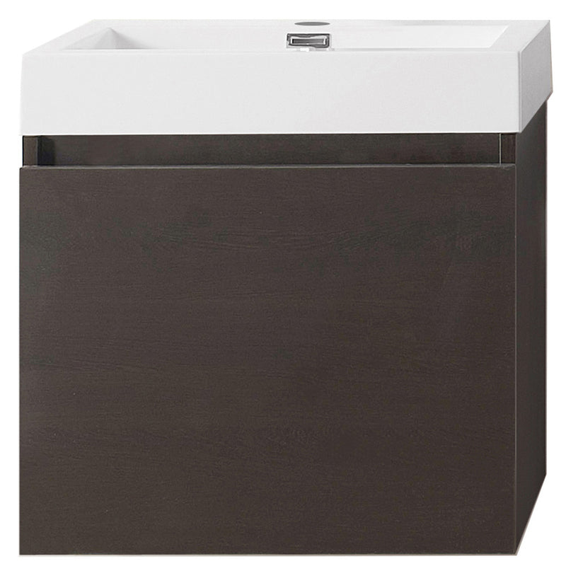 Modern Fittings Zuri 24" Single Bath Vanity Top and Integrated Square Sink