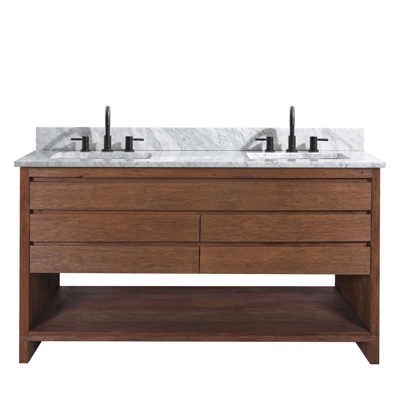 Avanity Kai 61 inch Vanity Combo KAI-VS61-BRW