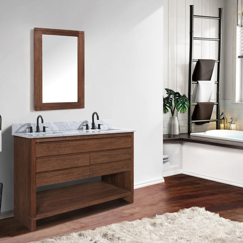 Avanity Kai 49 inch Vanity Combo KAI-VS49-BRW