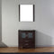 Modern Fittings Dior 28" Single Cabinet with Matching Mirror