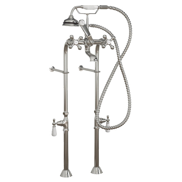 Cambridge Plumbing Clawfoot Tub Freestanding Faucet & Hand Held Shower Combo PC