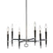 Dainolite 6 Light Incandescent Chandelier Pc Finish LAN-246C-PC