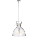 Dainolite 1 Light Incandescent Pendant Polished Chrome LBY-141P-PC