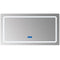 Lexora Caldona 60" W x 32" H LED Bathroom Vanity Mirror