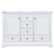 Lexora Dukes 48" W x 22" D White Bath Vanity