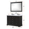 Lexora Dukes 48" W x 22" D Espresso Bath Vanity