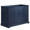 Lexora Dukes 48" W x 22" D Navy blue Bath Vanity