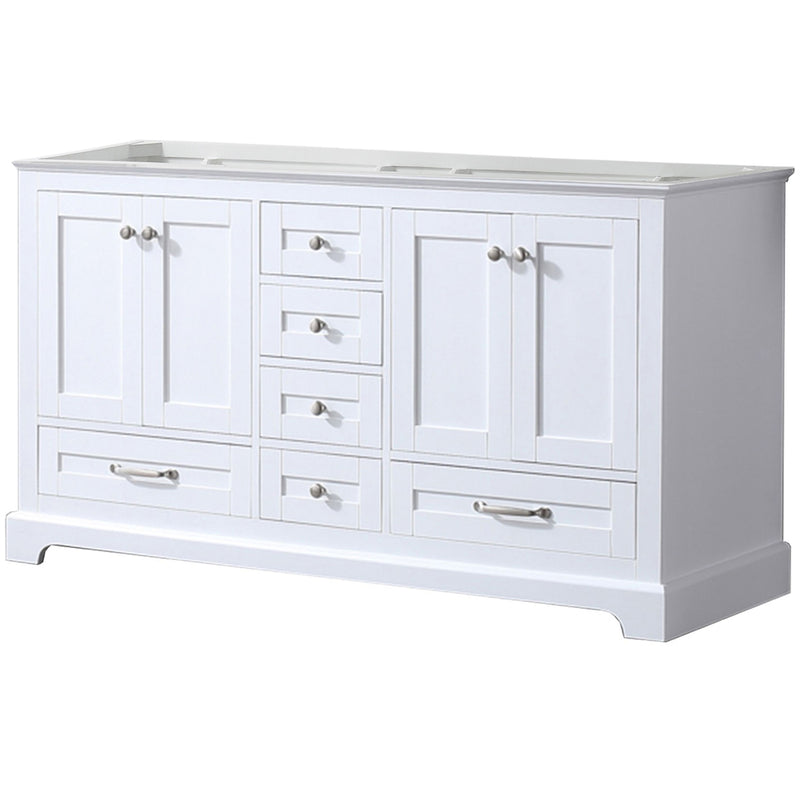 Lexora Dukes 60" W x 22" D Double Bath Vanity