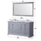 Lexora Dukes 60" W x 22" D Double Bath Vanity