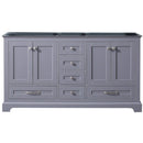 Lexora Dukes 60" W x 22" D Double Bath Vanity