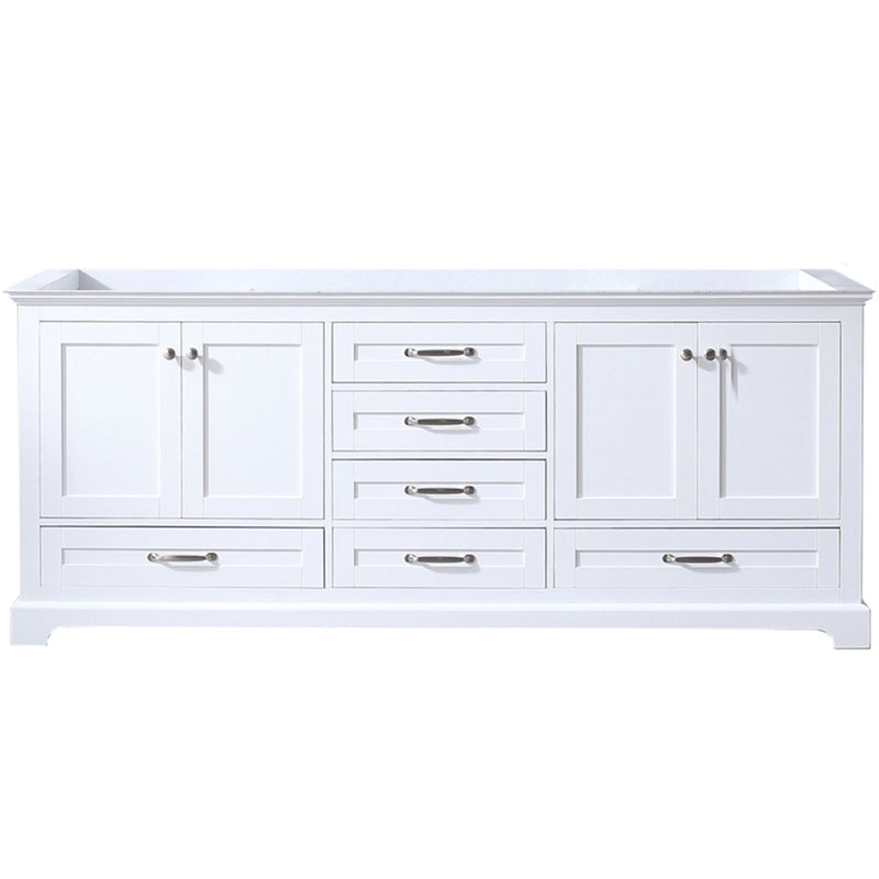 Lexora Dukes 80" W x 22" D Double Bath Vanity