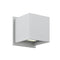 Dals Lighting LED Square Wall Sconce 7W 3000k 2 x 300 LM SG LEDWALL001D-SG