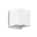 Dals Lighting LED Square Wall Sconce 7W 3000k 2 x 300 LM Wht LEDWALL001D-WH