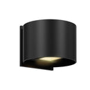 Dals Lighting LED Square Wall Sconce 7W 3000k 2 x 300 LM Blk LEDWALL002D-BK