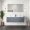 Lexora Geneva 60 " W x 22 " D Dark Grey Double Bath Vanity and Marble Top