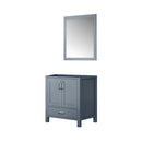 Lexora Jacques 30" W x 22" D Bath Vanity and 28" Mirror