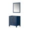 Lexora Jacques 30" W x 22" D Bath Vanity and 28" Mirror