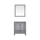 Lexora Jacques 30" W x 22" D Bath Vanity and 28" Mirror