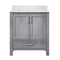 Lexora Jacques 30" W x 22" D Bath Vanity and Marble Top