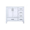 Lexora Jacques 36" W x 22" D Offset Single Bath Vanity