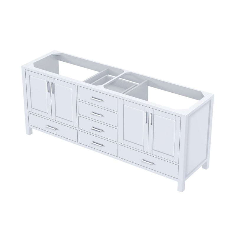 Lexora Jacques 80" W x 22" D Double Bath Vanity