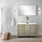 Lexora Lafarre 48" W x 20" D Rustic Acacia Double Bath Vanity and Marble Top