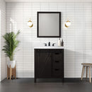 Lexora Marsyas 30" W x 22" D Bath Vanity and 28" Mirror