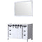 Lexora Marsyas 48" W x 22" D Bath Vanity with 44" Mirror