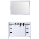 Lexora Marsyas 48" W x 22" D Bath Vanity with 44" Mirror