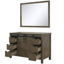 Lexora Marsyas 48" W x 22" D Bath Vanity with 44" Mirror