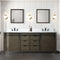 Lexora Marsyas 84" W x 22" D Double Bath Vanity