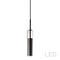 Dainolite 5W Pendant Black Finish LUN-1LEDP-BK