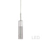 Dainolite 5W Pendant Polished Chrome Finish LUN-1LEDP-PC