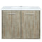 Lexora Fairbanks 30" W x 20" D Rustic Acacia Single Bath Vanity