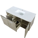 Lexora Fairbanks 48" W x 20" D Rustic Acacia Single Bath Vanity