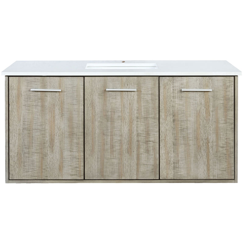 Lexora Fairbanks 48" W x 20" D Rustic Acacia Single Bath Vanity