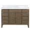 Lexora Laurel 48" W x 22" D Single Bath Vanity and Carrara Marble Top