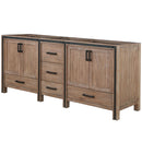 Lexora Ziva 80" W x 22" D Double Bath Vanity