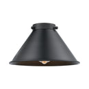 Briarcliff Metal Shade shown in the Matte Black finish