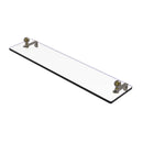 Allied Brass Mambo 22 Inch Glass Vanity Shelf with Beveled Edges MA-1-22-ABR