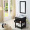 Water Creation 24" Espresso Single Sink Bathroom Vanity From The Madalyn Collection MA24CW01ES-000000000