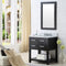 Water Creation 30" Espresso Single Sink Bathroom Vanity with Faucet From The Madalyn Collection MA30CW01ES-000BX0901