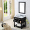 Water Creation 30" Espresso Single Sink Bathroom Vanity From The Madalyn Collection MA30CW01ES-000000000