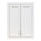 Water Creation Madison Collection Wall Cabinet in White MADISON-TT-W