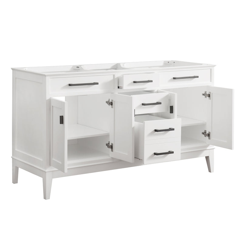 Avanity Madison 61 inch Vanity Combo MADISON-VS60-WT-C