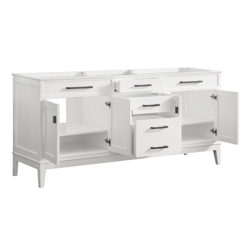 Avanity Madison 72 inch Vanity Only MADISON-V72-WT