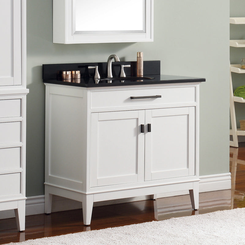 Avanity Madison 37 inch Vanity Combo MADISON-VS36-WT-A