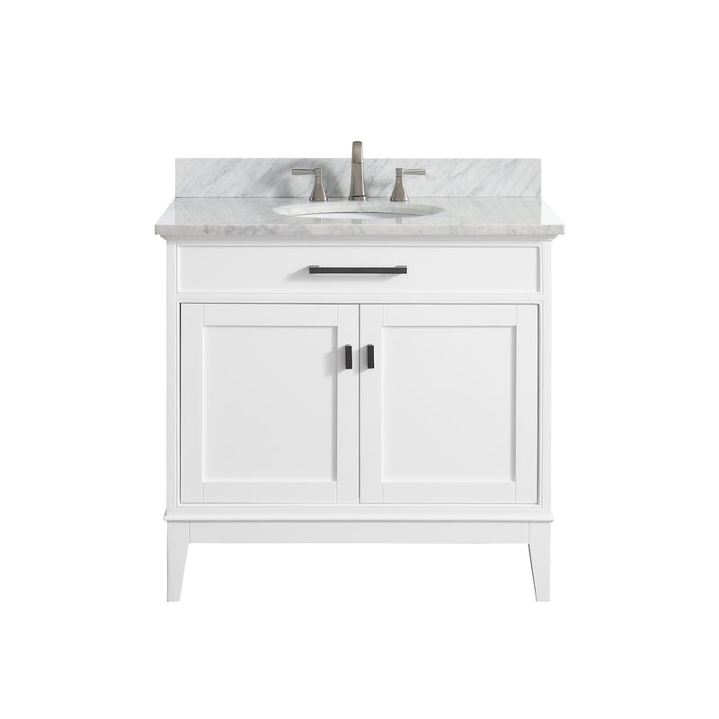 Avanity Madison 37 inch Vanity Combo MADISON-VS36-WT-C