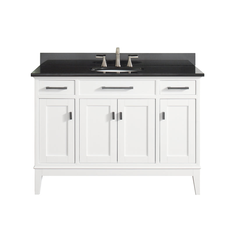 Avanity Madison 49 inch Vanity Combo MADISON-VS48-WT-A